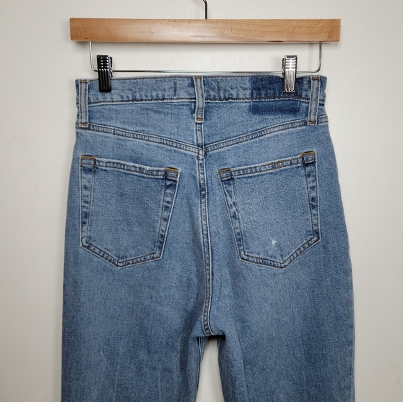 Abercrombie & Fitch 90's Slim Straight Ultra High Rise Curve Love Size 27/4L - Picture 9 of 11